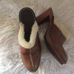Donald Pliner high heels mules used